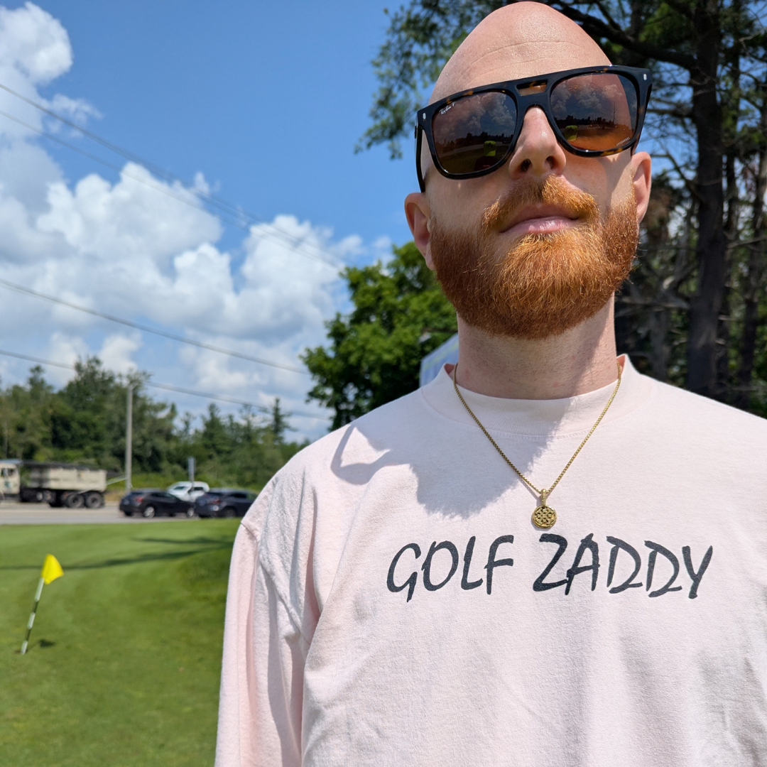 Golf Zaddy Tee Light Pink