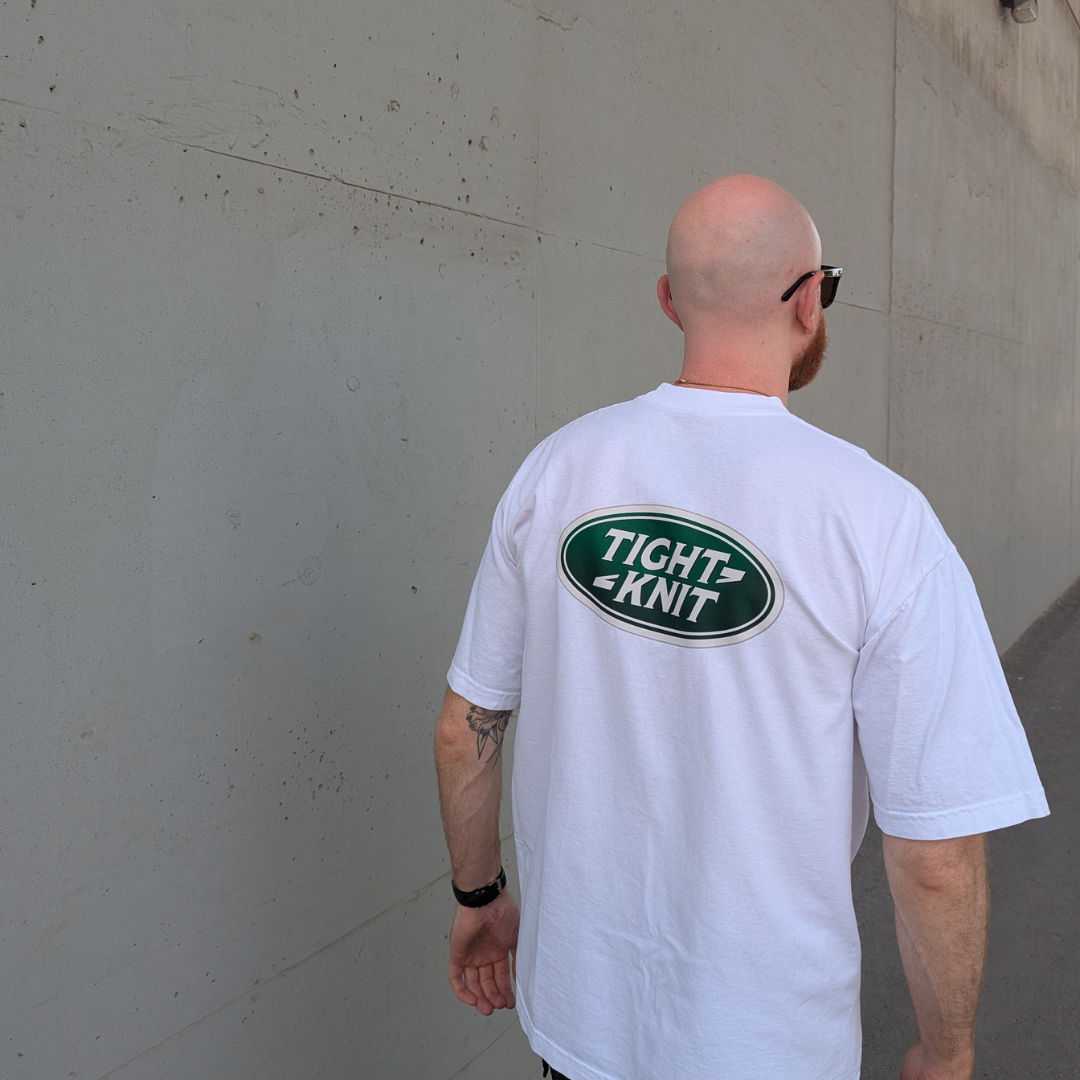 Oval Logo Tight Knit Tee