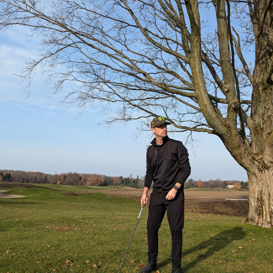 Tight Knit Golf Club Camo/Volt Yellow Hat