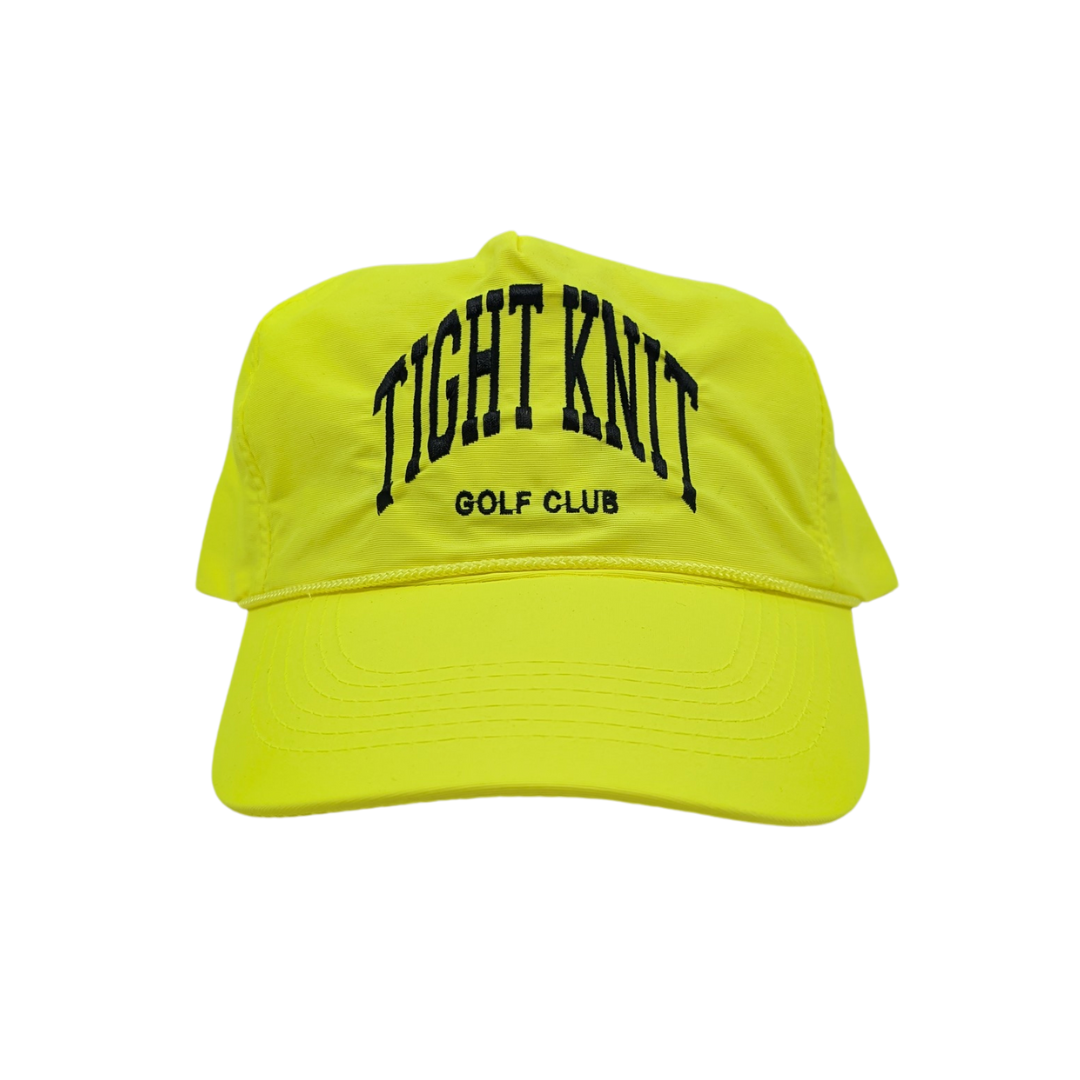 Tight Knit Golf Club Hi-Vis Yellow Hat