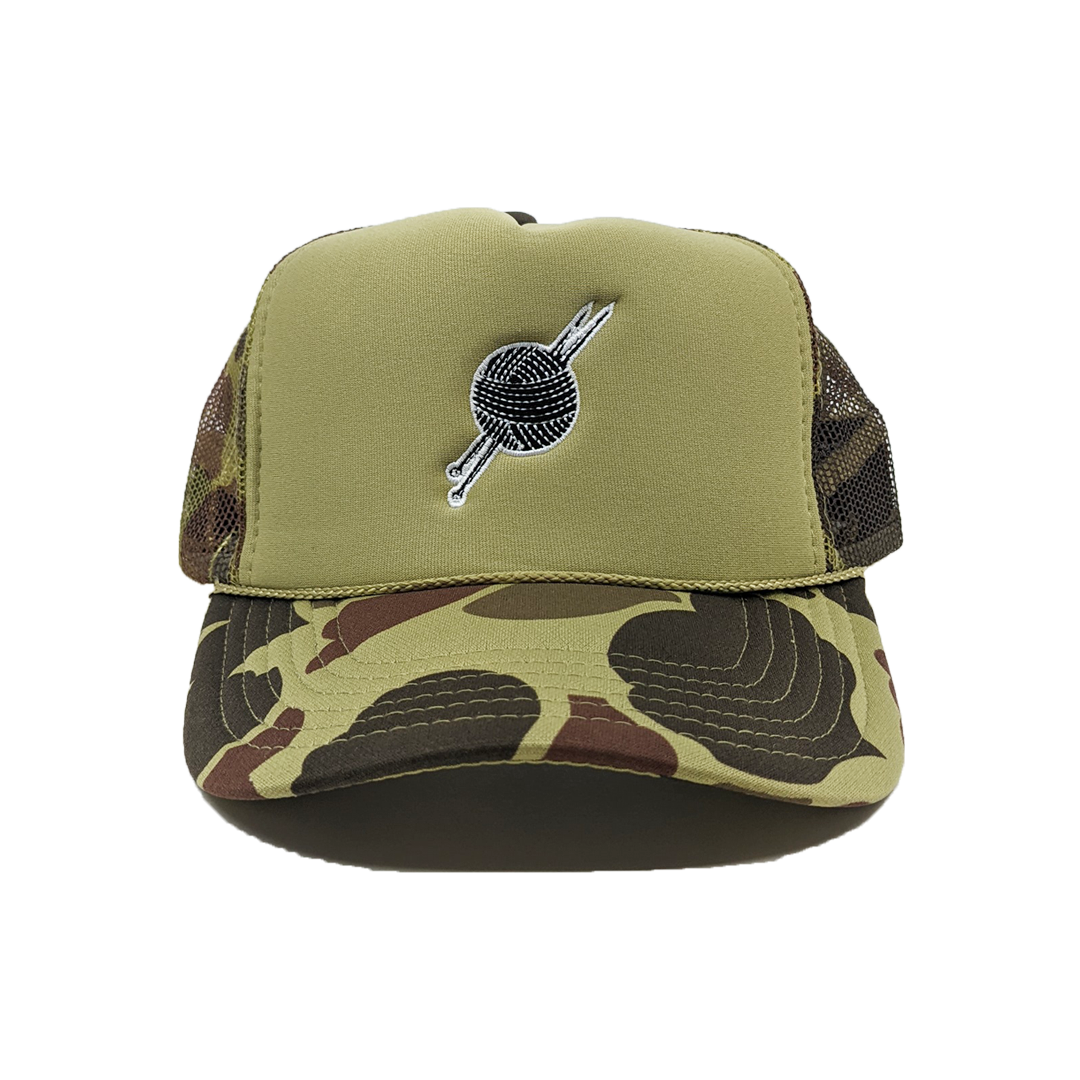 Tight Knit Camo Foam Trucker - Tight Knit Clothing