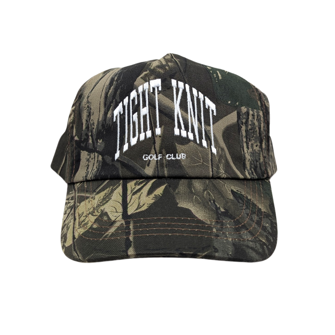 Tight Knit Golf Club Camo/White Hat