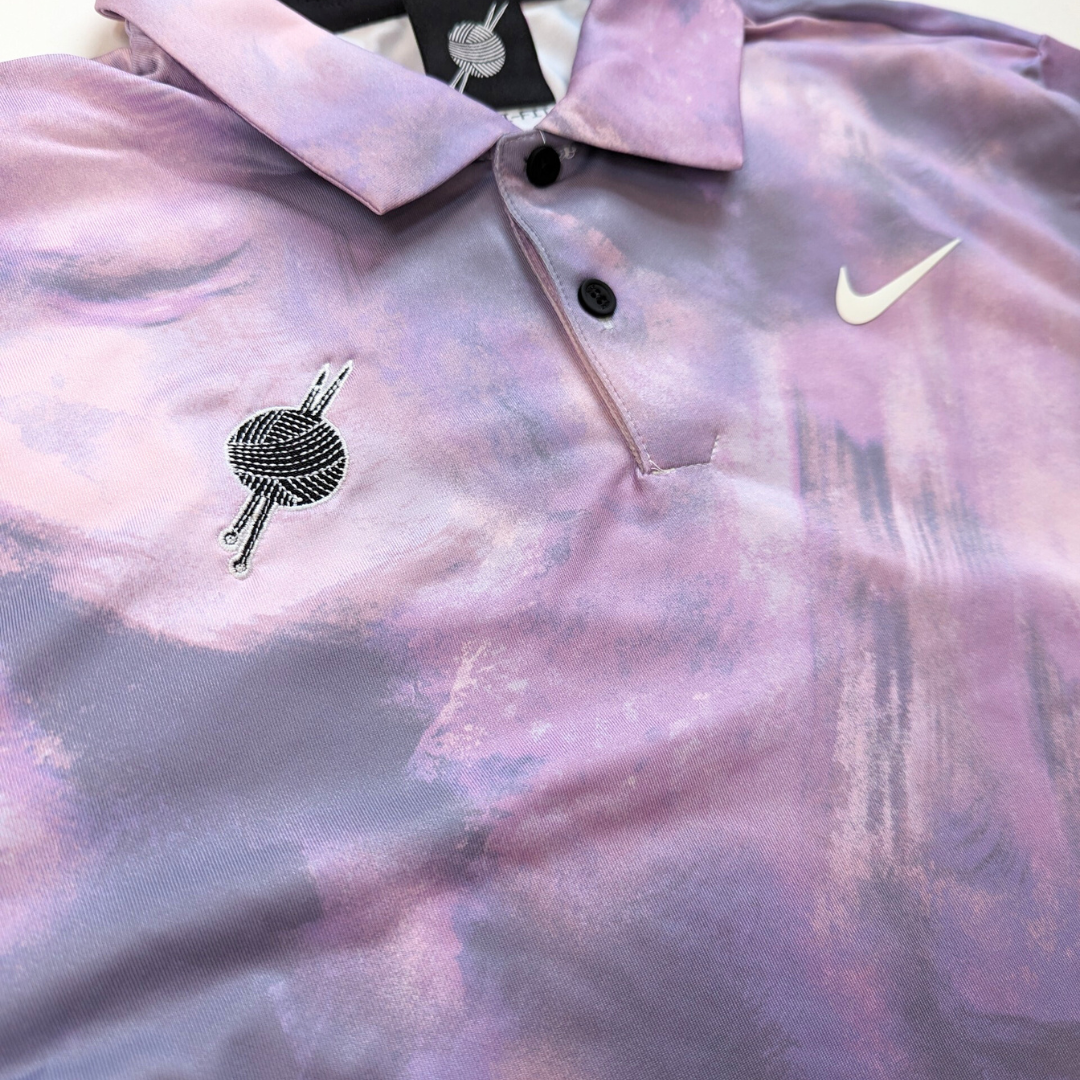 Tight Knit Nike Dri-Fit Ombre Polo