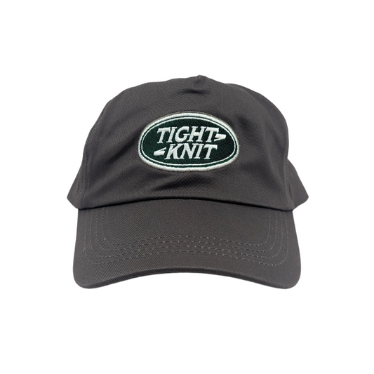 Tight Knit Oval Brown 5 Panel Hat